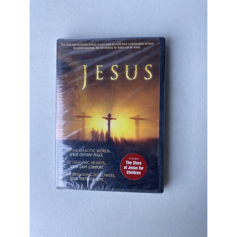 JESUS The Movie DVD 2003 Story of Jesus for Children Digitally Remastered New